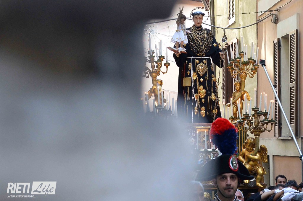 È il giorno della Processione dei Ceri La statua esce alle 18 30