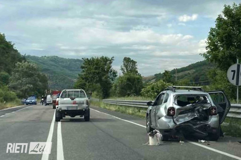 Incidente Salaria Rieti Life