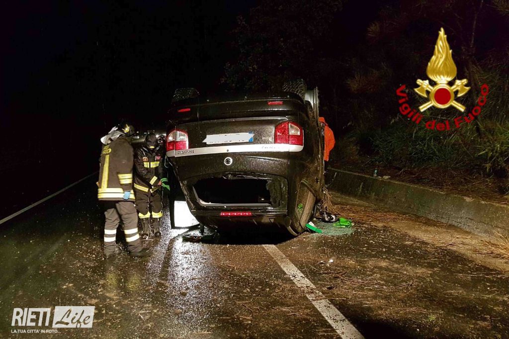 Incidente Sulla Salaria, Un Ferito E Traffico A Rilento - Rieti Life