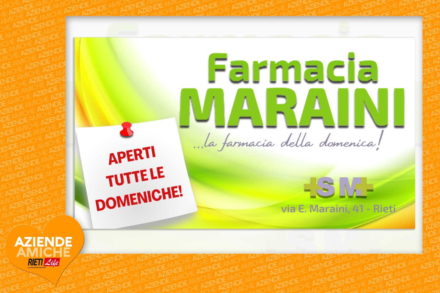 Farmacie Di Turno? Non Ci Pensare: Farmacia Maraini Aperta Tutte Le ...