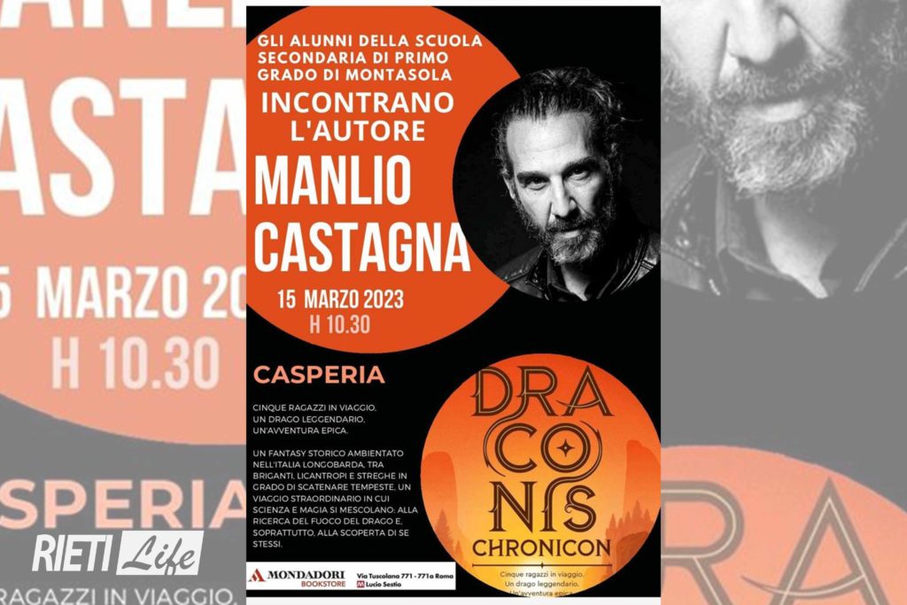 A Casperia L Incontro Con L Autore Manlio Castagna Rieti Life